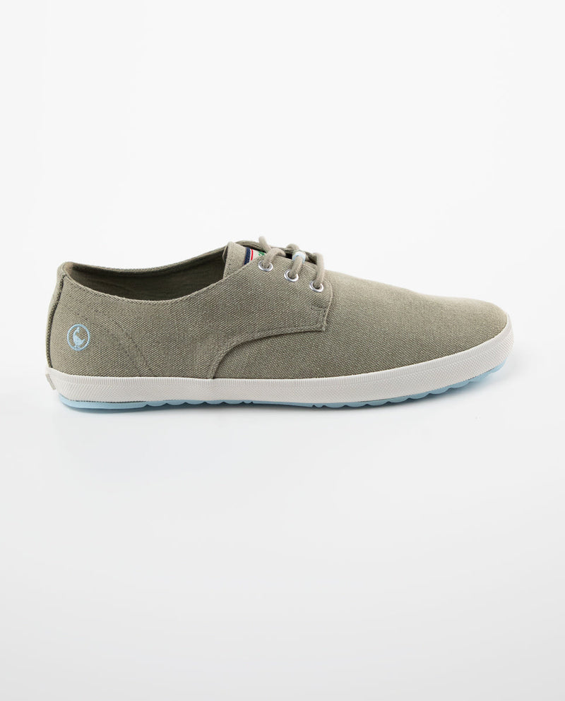 El Ganso | Derby Sneaker Canvas Verde Verde  para hombre.