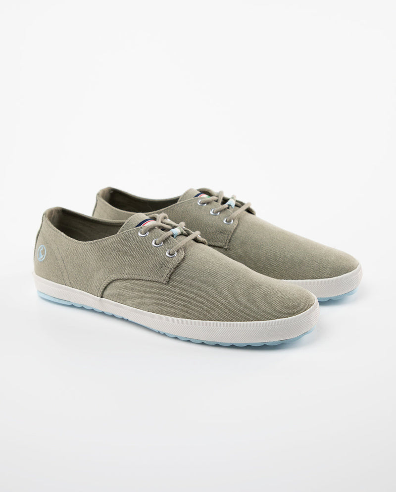 El Ganso | Derby Sneaker Canvas Verde Verde  para hombre.