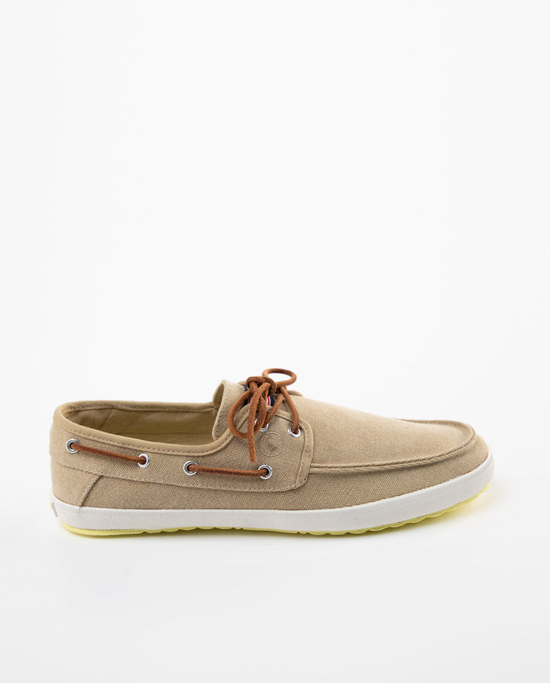 Nautico Sneaker Canvas Marrón