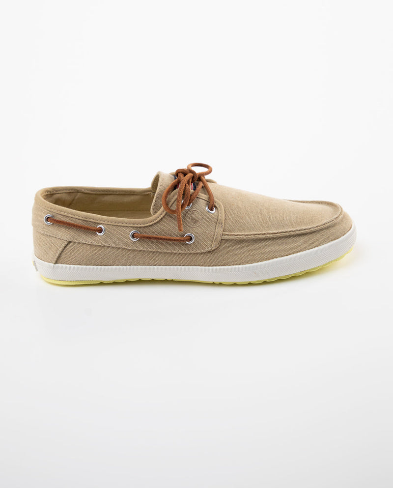 Nautico Sneaker Canvas Marrón