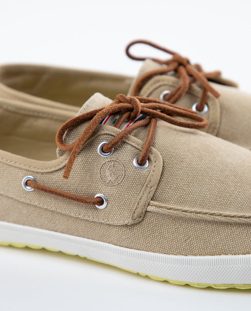 Nautico Sneaker Canvas Marrón