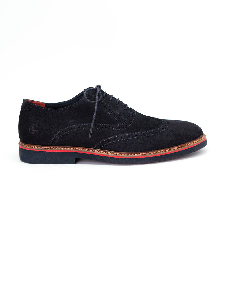 EL Ganso | Zapato Oxford Ante Marino