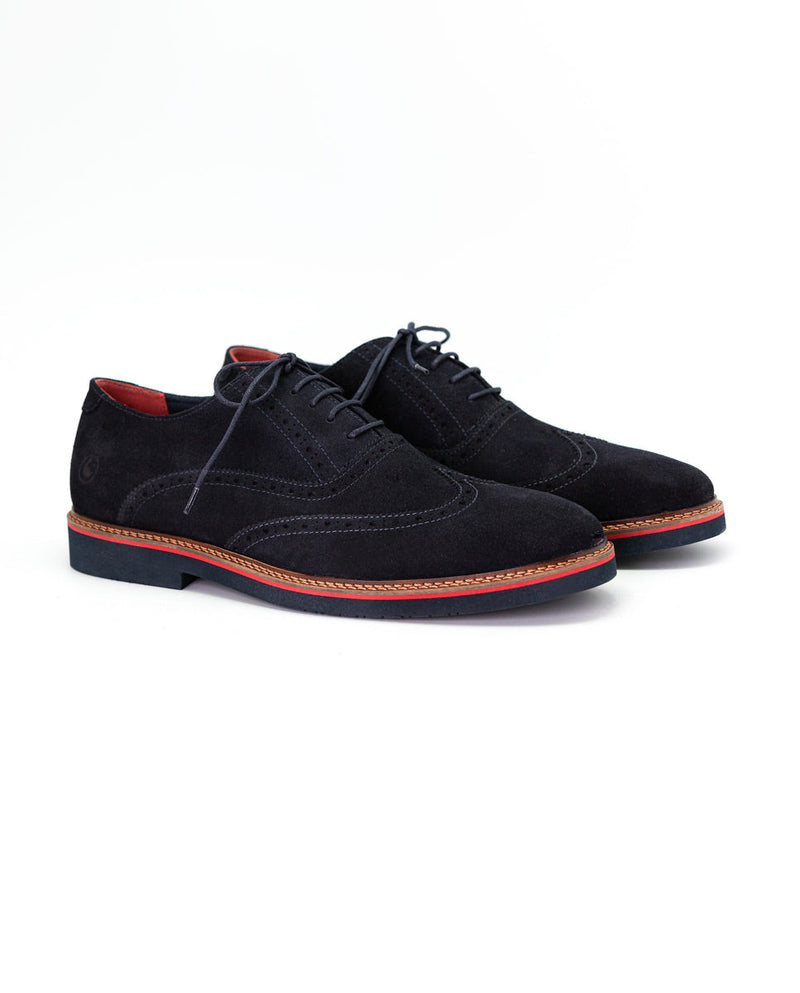 Zapato Oxford Ante Marino