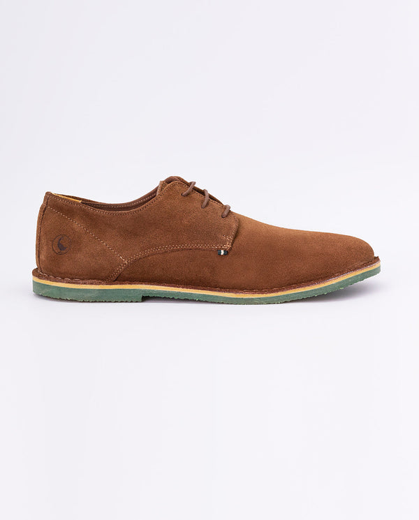 El Ganso | Zapato Guerrero Ante Camel Café  para hombre.