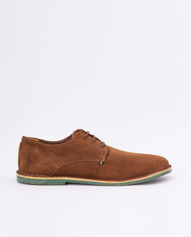 Zapato Guerrero Ante Camel