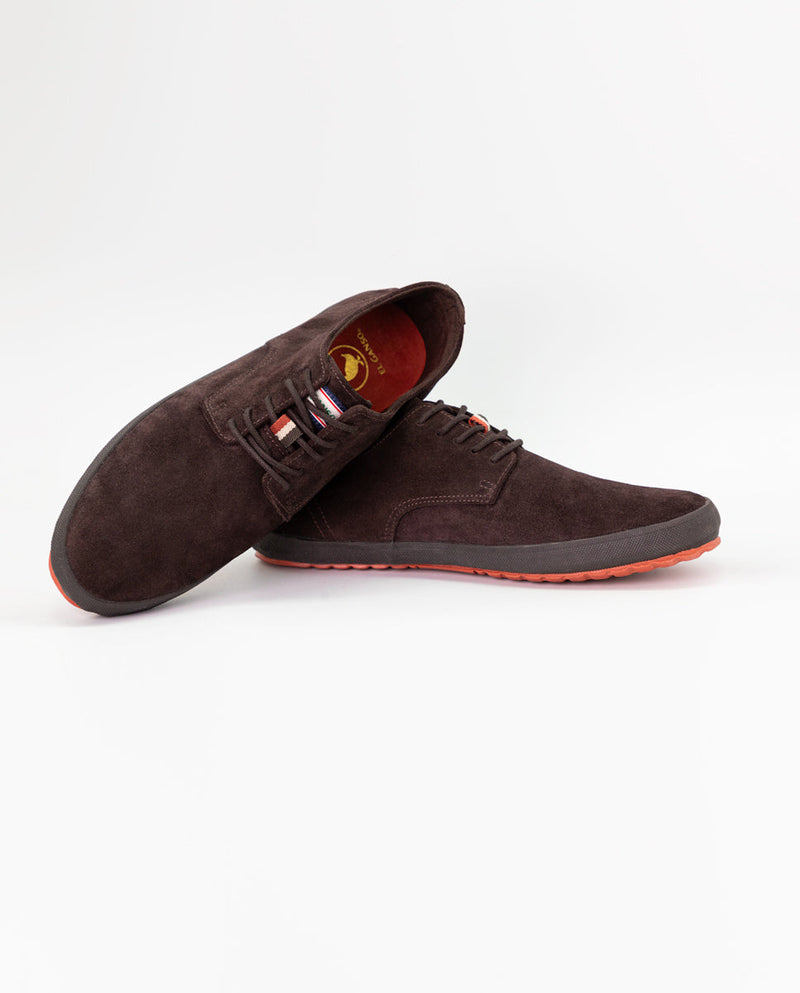 Derby Sneaker Ante Marrón Oscuro