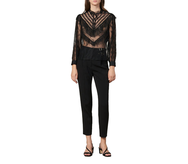 Top Lacey Negro