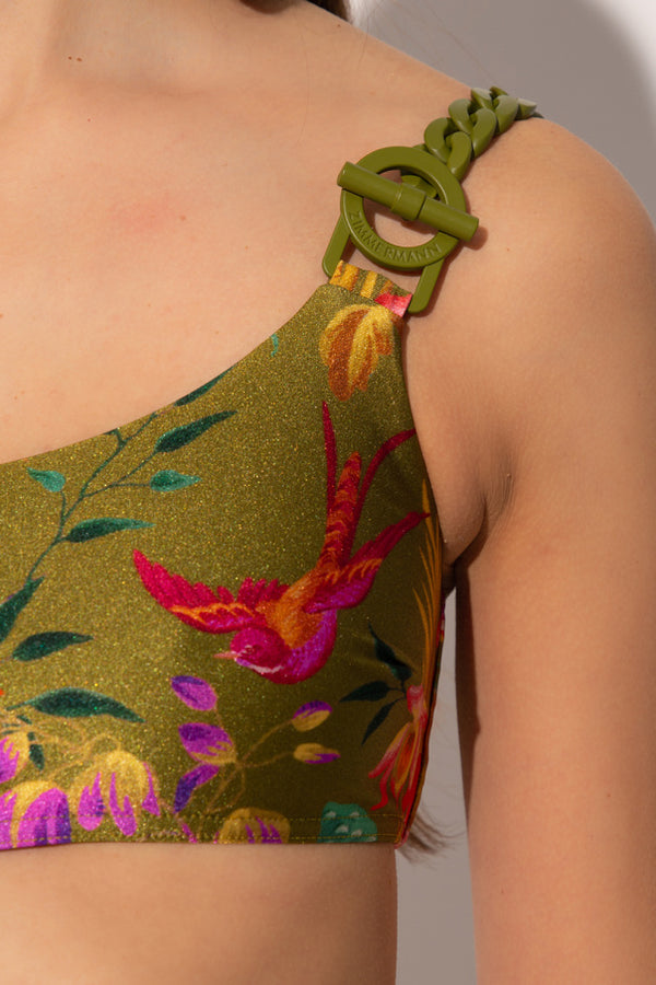 Bikini Tropicana Asymmetrical Verde