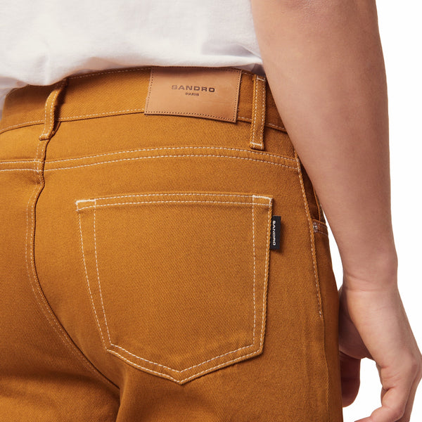 Jeans Regular Color Ocre