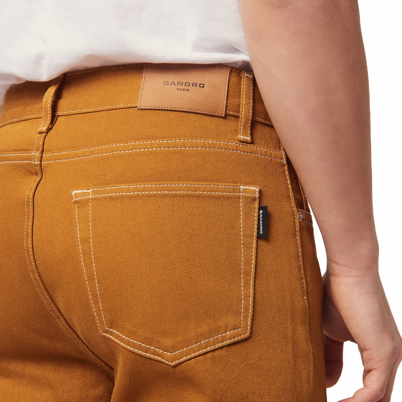 Jeans Regular Color Ocre