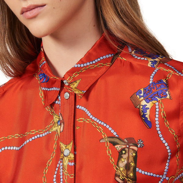 Blusa Boots Rojo