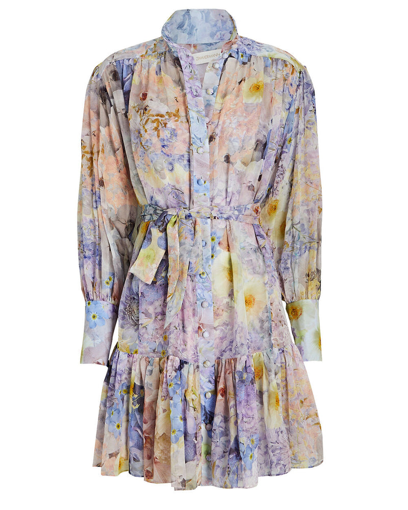 Vestido Formal Rhythmic Lantern Mini Multicolor