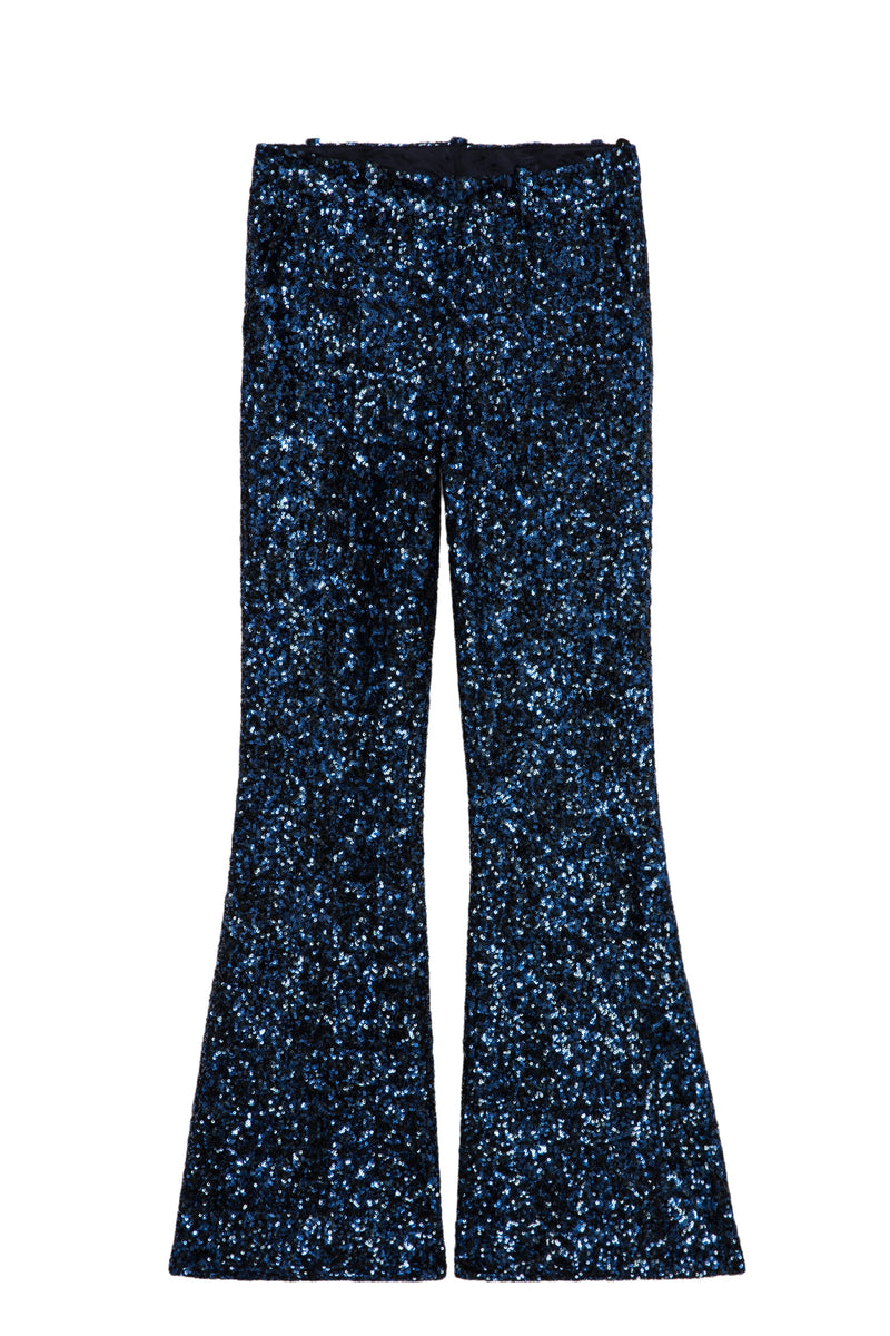 Pantalones Prevy Sequins Encre
