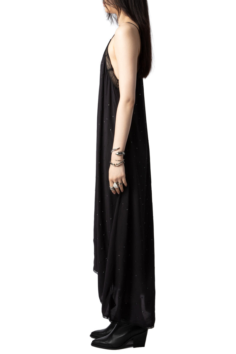 Vestido Risty Soft Strass Stone