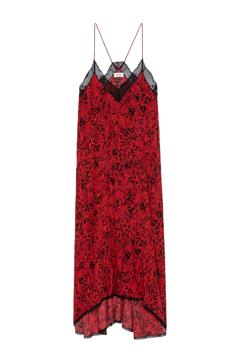 Vestido Risty Soft Wild Voltaire Crimson