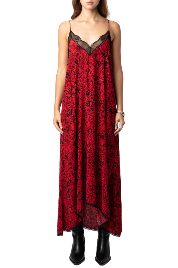 Vestido Risty Soft Wild Voltaire Crimson