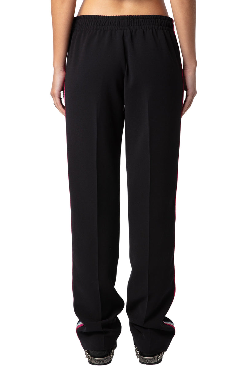 Pantalones Pomy Crepe Stone