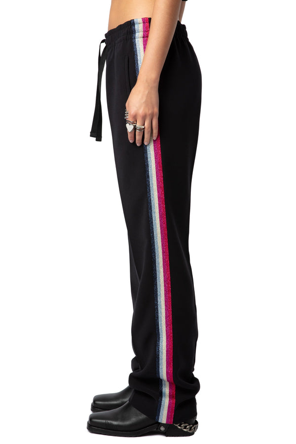 Pantalones Pomy Crepe Stone