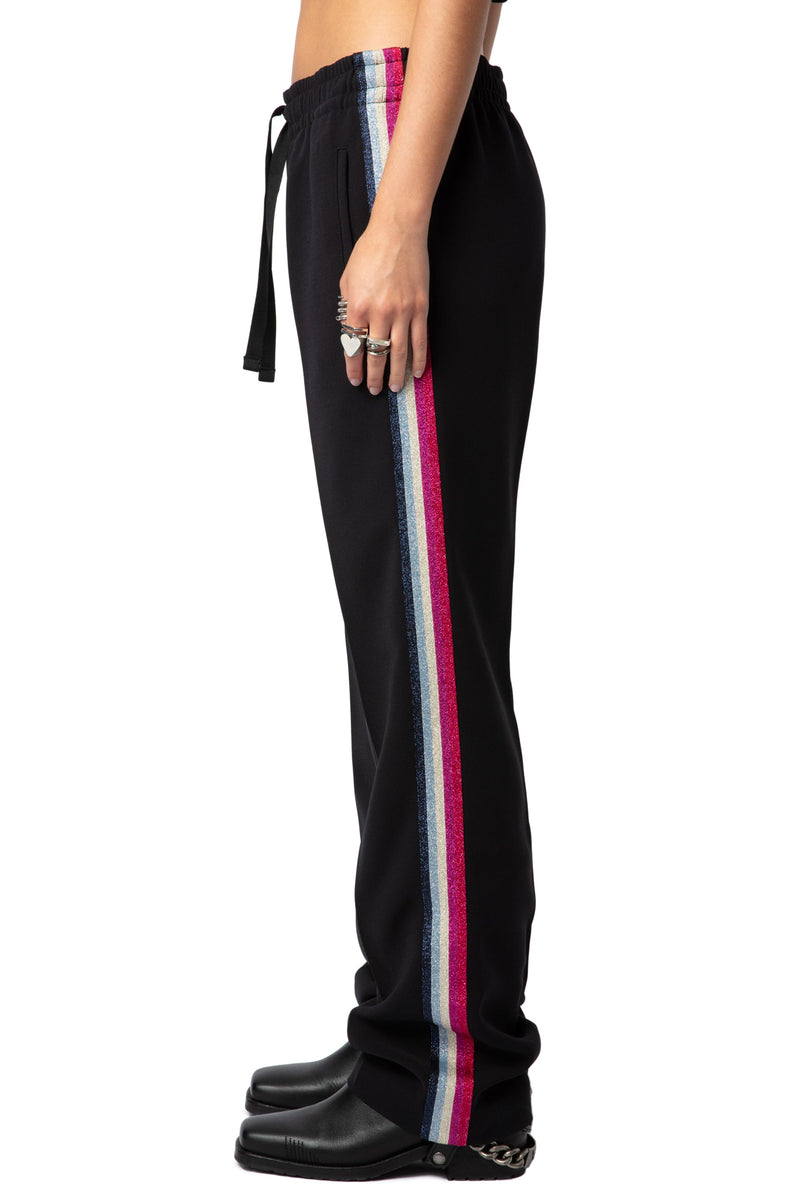 Pantalones Pomy Crepe Stone