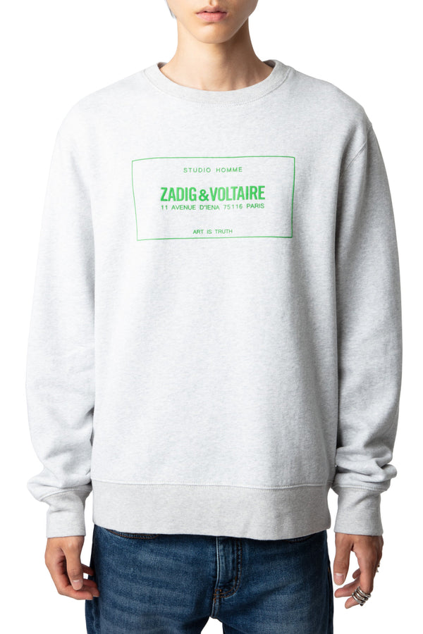 Sudadera Simba Blason Gris Chine
