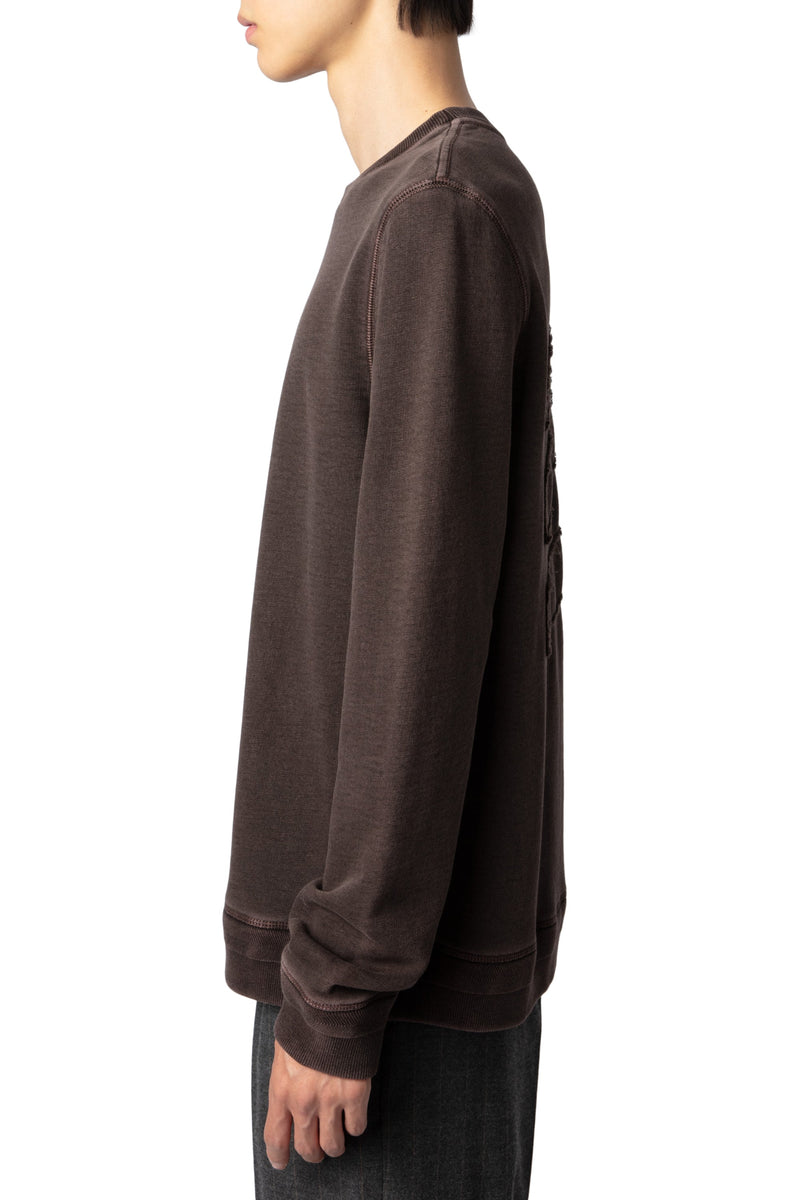 Sudadera Stony Slub Chevrons Arrow Patc Land