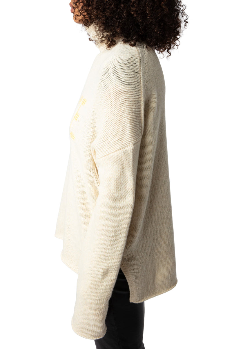 Sweater Almy We Peace Latte