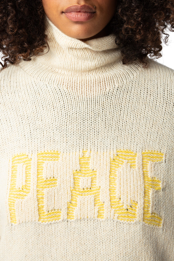 Sweater Almy We Peace Latte