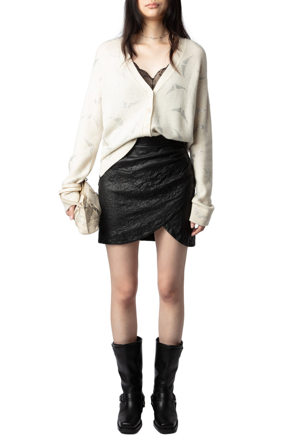 Cardigan Mirka Strass Wings Flake
