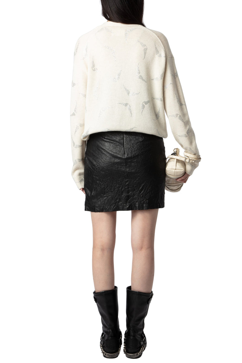 Cardigan Mirka Strass Wings Flake