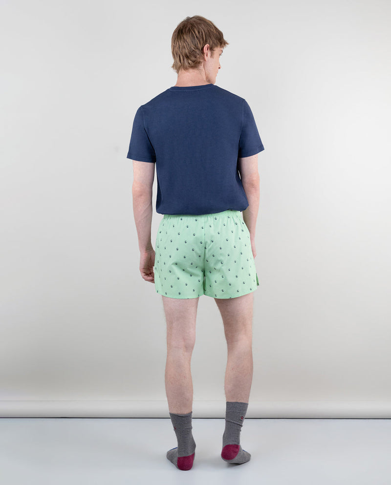 Pack Calzoncillos Raya Butcher Azul/Gansos Verde