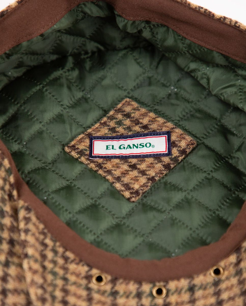 Gorra Plato Lana Gales Marrón