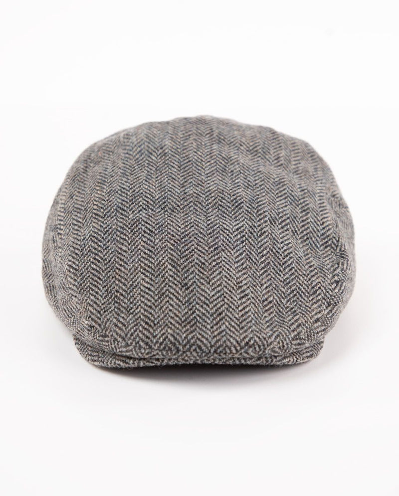 Gorra Plato Lana Espiga Gris