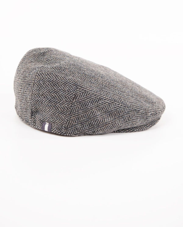 Gorra Plato Lana Espiga Gris