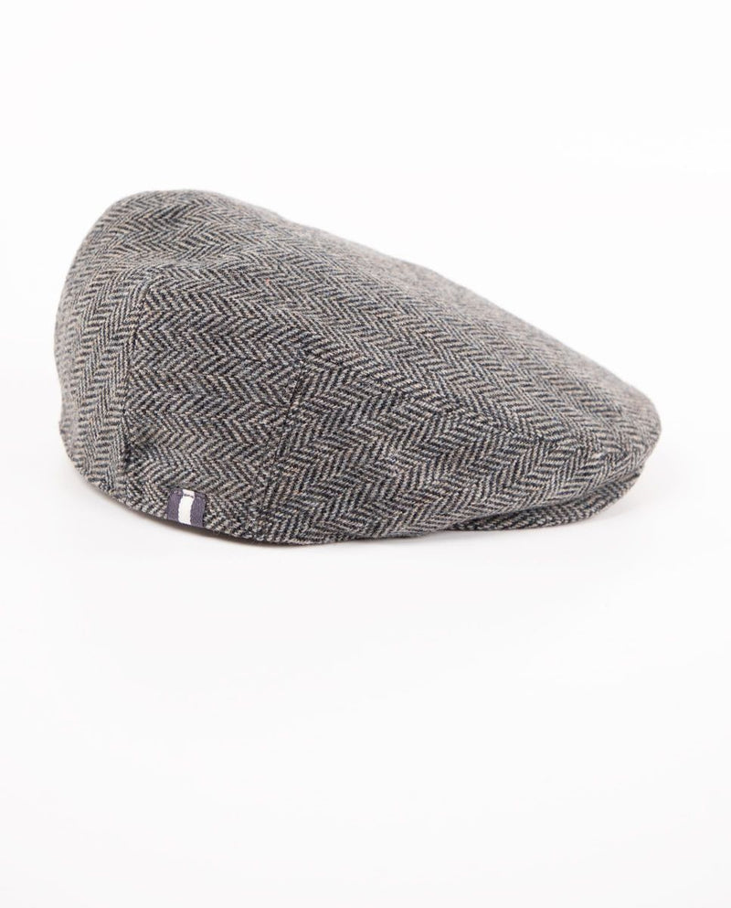 Gorra Plato Lana Espiga Gris