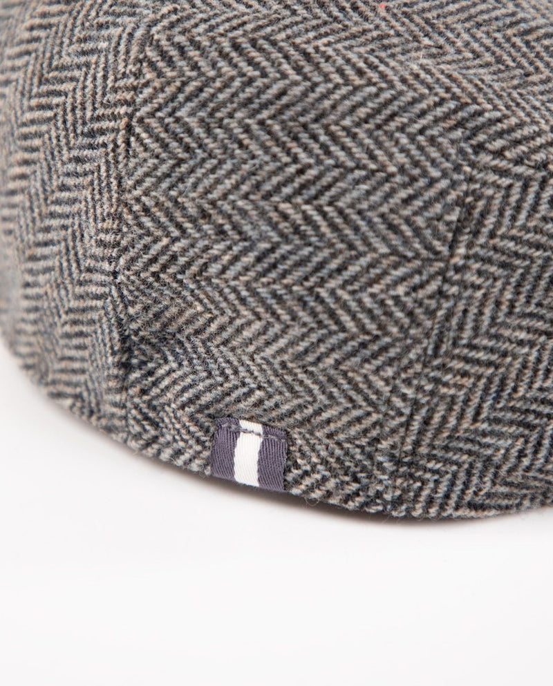 Gorra Plato Lana Espiga Gris
