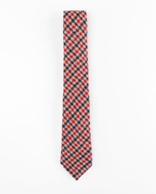 Corbata Lana Sarga Granate