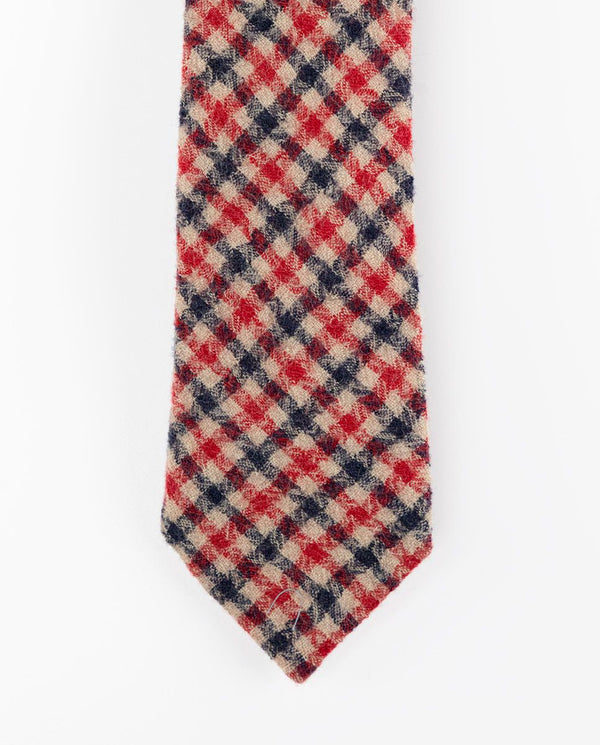 Corbata Lana Sarga Granate