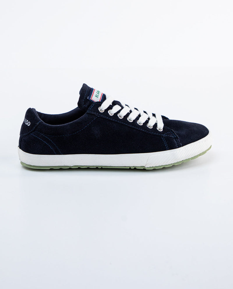 El Ganso | Low Top Marino Ante Sneaker Azul Marino  para hombre.