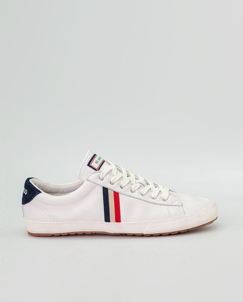 Low Top Piel Blanca