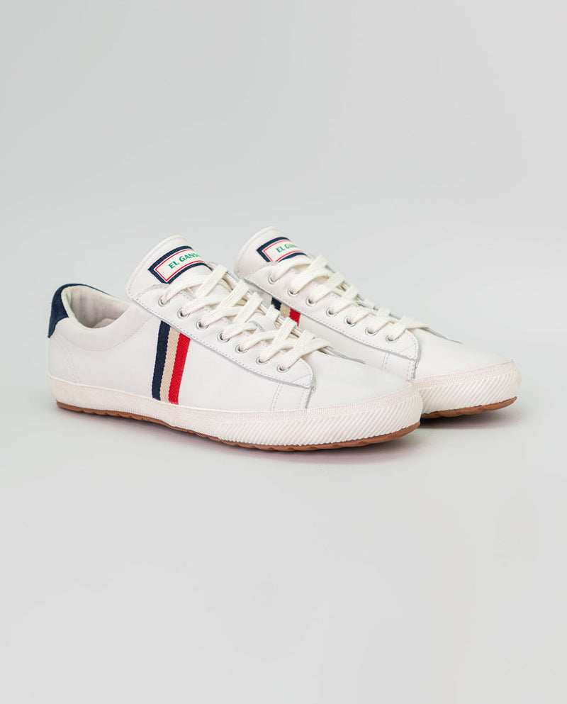 Low Top Piel Blanca