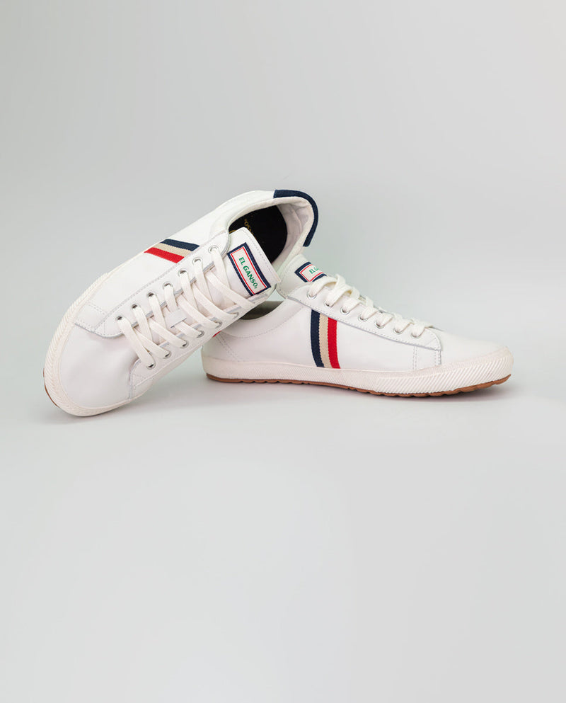 Low Top Piel Blanca