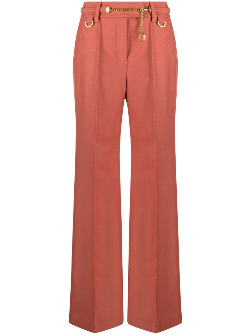 Pantalón Formal Kaleidoscope Wide Leg Rojo