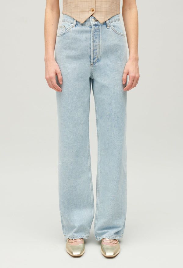 Claudie Pierlot | Vaqueros Jean-Louis azules para mujer.