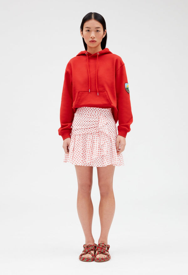 Claudie Pierlot | Falda corta con volantes para mujer.