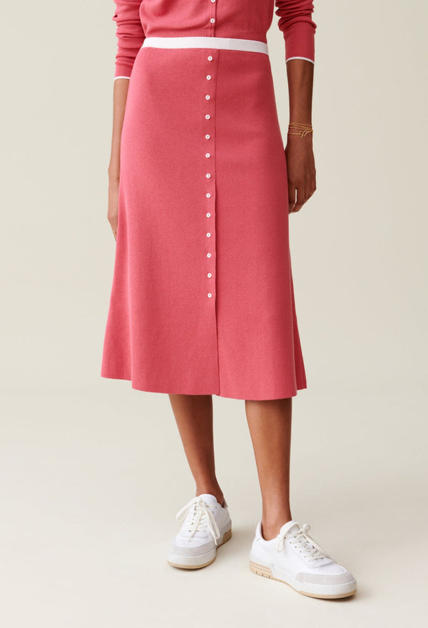 Claudie Pierlot | Falda de punto midi para mujer.