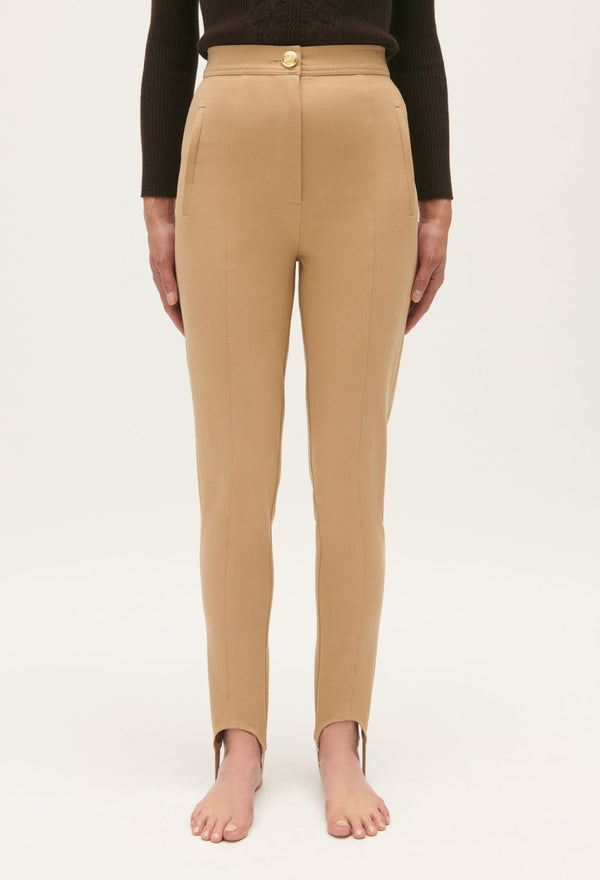 Pantalones de talle alto slim