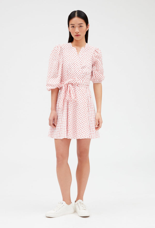 Claudie Pierlot | Vestido corto cruzado para mujer.