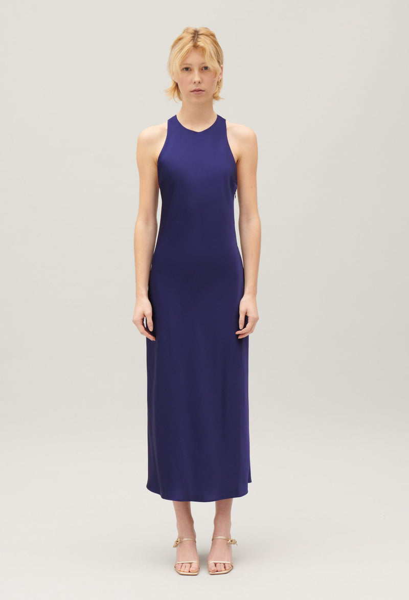 Claudie Pierlot | Vestido largo de raso para mujer.