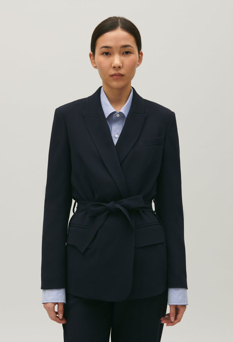 Claudie Pierlot | Chaqueta de traje azul marino para mujer.