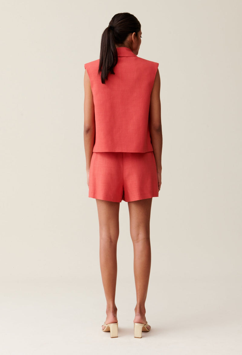 Claudie Pierlot | Chaqueta de sastre terracota para mujer.